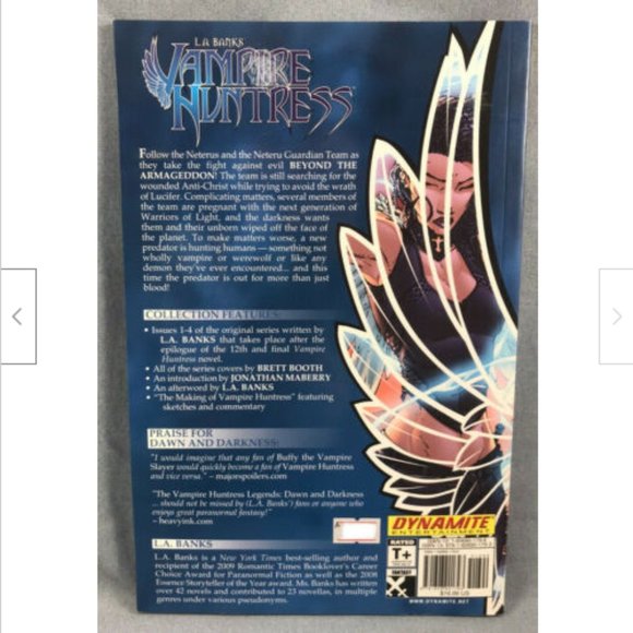 Vampire Huntress Dawn and Darkness Collects 1-4 Dynamite Trade Paperback Banks - Picture 2 of 2